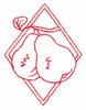 Pears Diamond (Redwork)