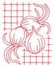 Onions (Redwork)
