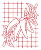 Hot Peppers (Redwork)