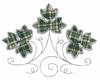 Trio Falling Leaves Open Edge Reverse Applique