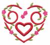 Puffy Heart in Heart Vine