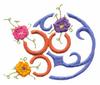 Puffy Floral Trio