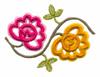 Puffy Floral Chain