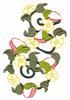 Floral Vine ( Trapunto )