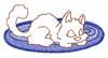 Sleeping Cat ( Trapunto )