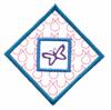 Butterfly Square ( Trapunto )