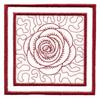 Rose Square ( Trapunto )