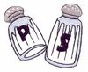 Salt and Pepper ( Trapunto )