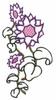 Climbing Flowers - Trapunto