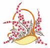 Flower Basket ( Trapunto )