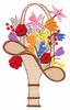 Flower Basket #2 ( Trapunto )