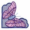 Butterfly Corner ( Trapunto )