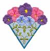 Pansy Trellis ( Trapunto )