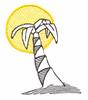 Palm Tree ( Trapunto )