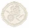 Filigree Roses Circle Small