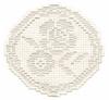 Filigree Roses Circle Large