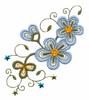 Funky Floral with Jewels