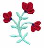Three Forget-Me-Nots with Jewels