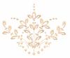 Floral Fan (Whitework)