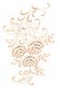 Peony Branch (Whitework)
