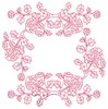 Floral Branch ( Redwork )