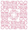 Floral Box - Redwork (Square Hoop)