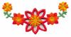 Dahlias ( Cutwork )
