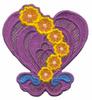 FSL - Waterdrop Flower Heart ( Lace )