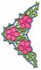 FSL - Magnolia Triangle Trio Flower  ( Lace )