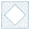 Framed Stippled Diamond  ( Quilting )