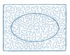 Full Stippled Oval ( Quilting )