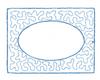 Framed Stippled Oval ( Quilting )