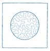 Center Stippled Circle ( Quilting )