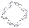 Circle Floral Vine ( Quilting )