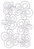 Wavy Flower ( Quilting )