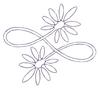 Double Looped Flower ( Quilting )