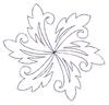 Circle Swoosh Pattern #2 ( Quilting )