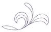 Single Leaf Flourish ( Quilting )