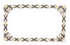 Rectangle Floral Label ( Quilting )