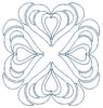 Hearts within Hearts (Square Hoop)