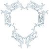 Graphic Swirls (Square Hoop)