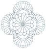 Curly Doily (Square Hoop)