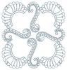 S-Shaped Curls with Four Rounded Corners (Square Hoop)