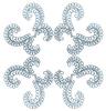 Curly Doily #2 (Square Hoop)