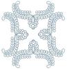 Curly Doily #4 (Square Hoop)