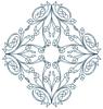 Blossoming Leaves (Square Hoop)