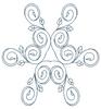 Curlicue Vines (Square Hoop)