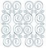 Curlicue Square (Square Hoop)