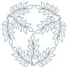 Leaf Crest (Square Hoop)
