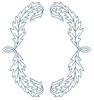 Leaf Rectangle (Square Hoop)